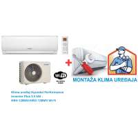 Klima uređaj Hyundai Performance Inverter Plus 3.5 kW - HRH-12BMV/HRO-12BMV Wi-Fi SA MONTAŽOM